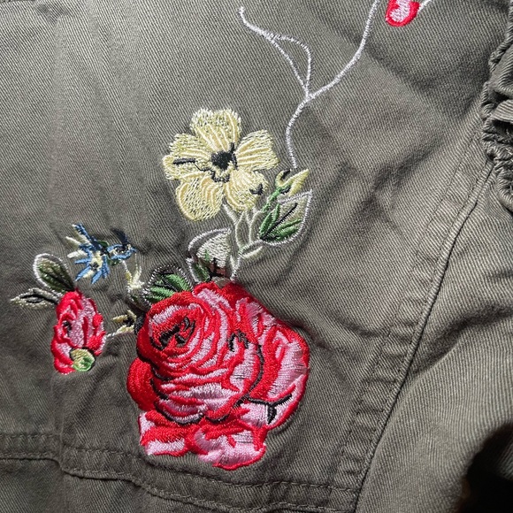 Tahari Big Girl Khaki Jacket Size 14/16 - Picture 8 of 8